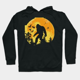 awkward bigfoot in the jungle Hoodie